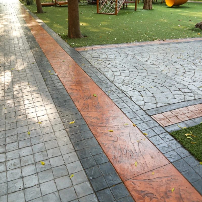 Stamped Concrete Installation